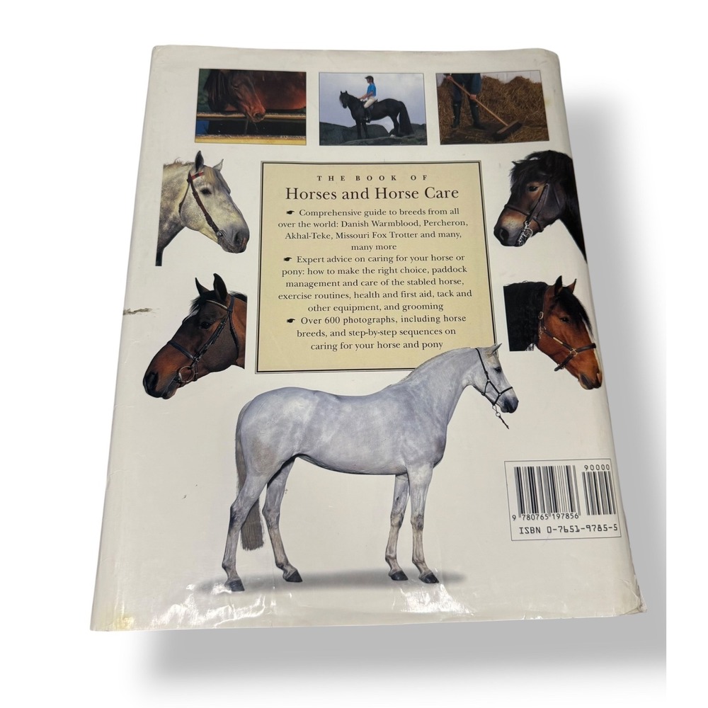 The Book of Horses and Horse Care by Judith Draper Hardcover 0-7651-9785-5 - Picture 4 of 7